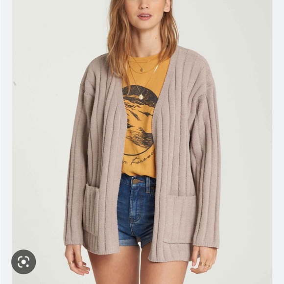 Billabong Sweaters - Billabong just relax chenille cardigan